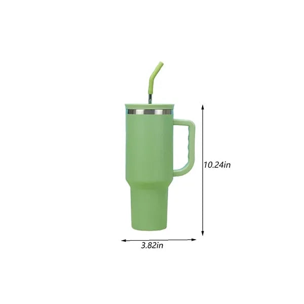 Stainless Steel Insulated Cup Travel Tumbler with Straw