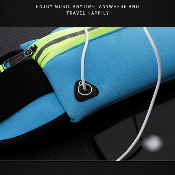 Multifunctional waterproof sports mobile phone waist bag
