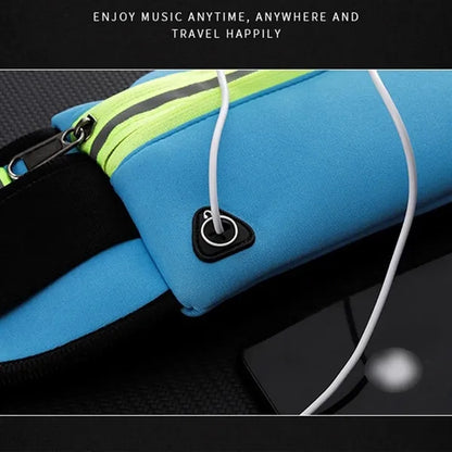 Multifunctional waterproof sports mobile phone waist bag