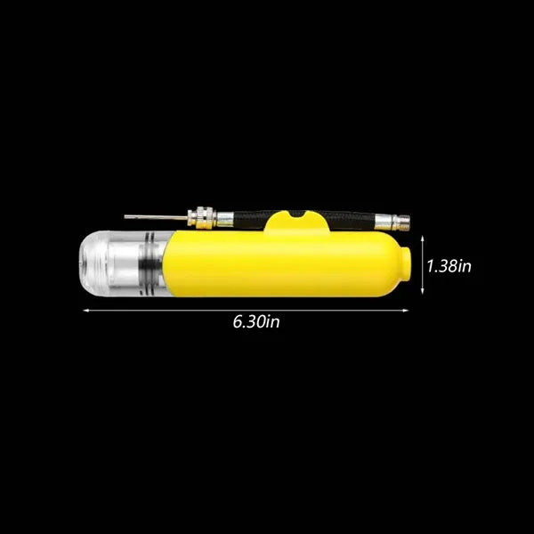 Portable Sports Soccer Basketball Bike Inflate Ball Pump