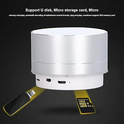 Mini Bluetooth LED Speaker U Disk Can Be Inserted Subwoofer