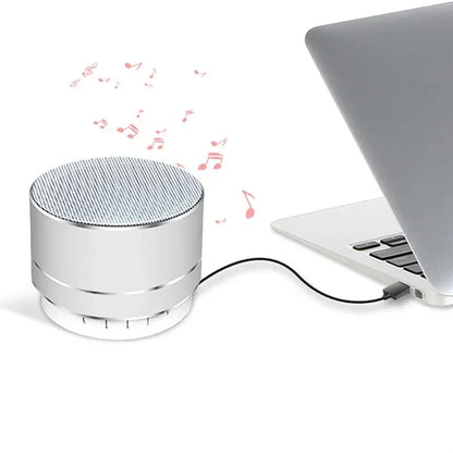 Mini Bluetooth LED Speaker U Disk Can Be Inserted Subwoofer