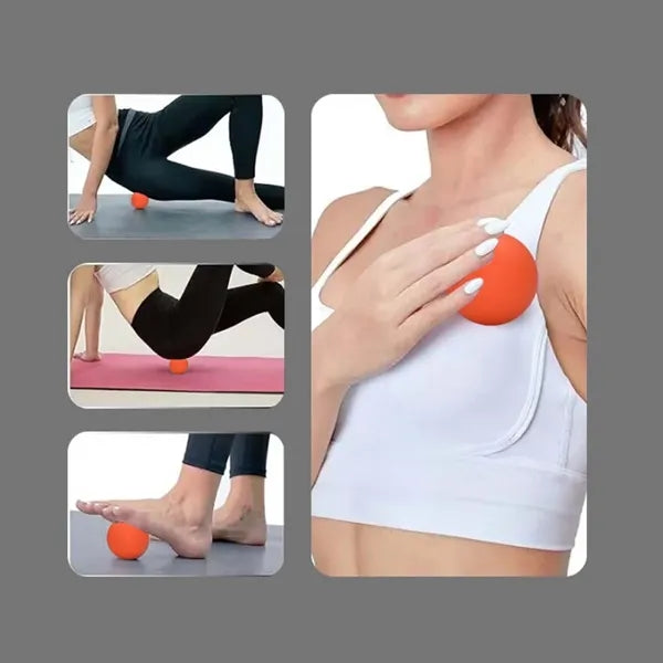 Deep Pain Relief Muscle Knots Yoga Massage Lacrosse Ball