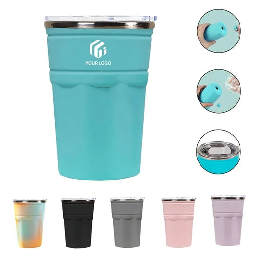 Large capacity stainless steel frozen refrigeration cup