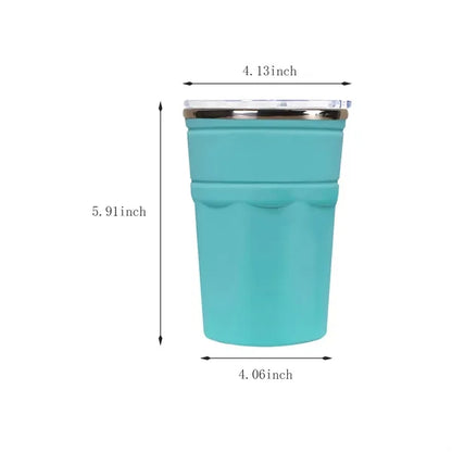 Large capacity stainless steel frozen refrigeration cup