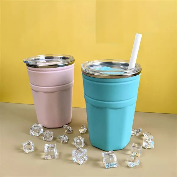 Large capacity stainless steel frozen refrigeration cup