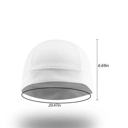 Breathable Helmet Liner Cycling Run Hat Cooling Skull Cap