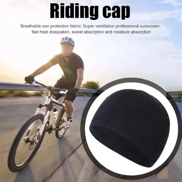 Breathable Helmet Liner Cycling Run Hat Cooling Skull Cap