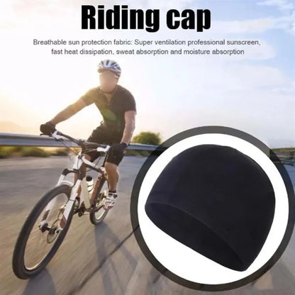 Breathable Helmet Liner Cycling Run Hat Cooling Skull Cap