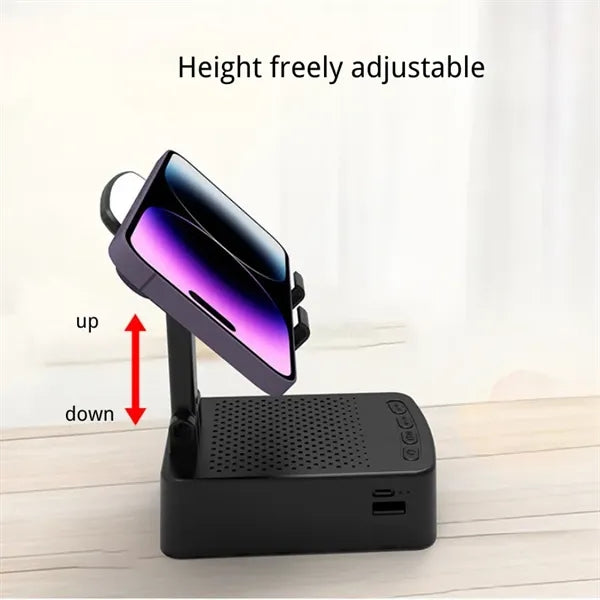 3 in 1 Bluetooth Speaker phone stand power bank