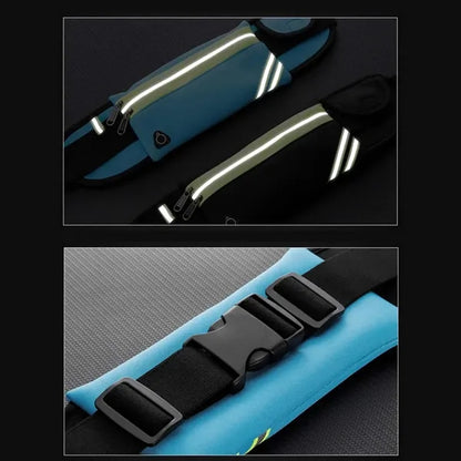 Slim Travel Workout Gear Phone Running Belt Waist Pack Bag