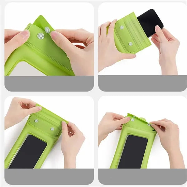 Anti-Lost Floating Universal Waterproof Phone Pouch Dry Bag