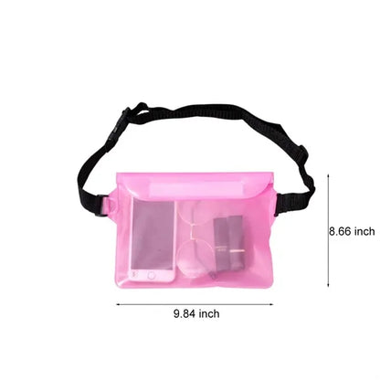 Large Universal Waterproof Phone Pouch Dry Bag for Beach