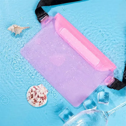 Large Universal Waterproof Phone Pouch Dry Bag for Beach