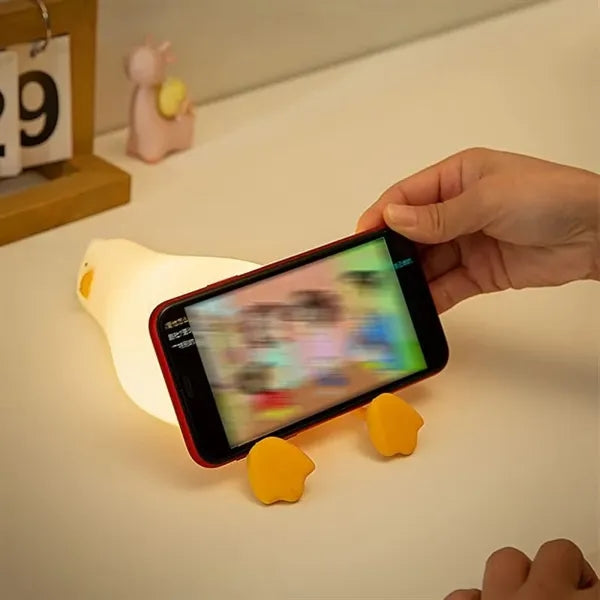 LED Lying Flat Duck Night Light