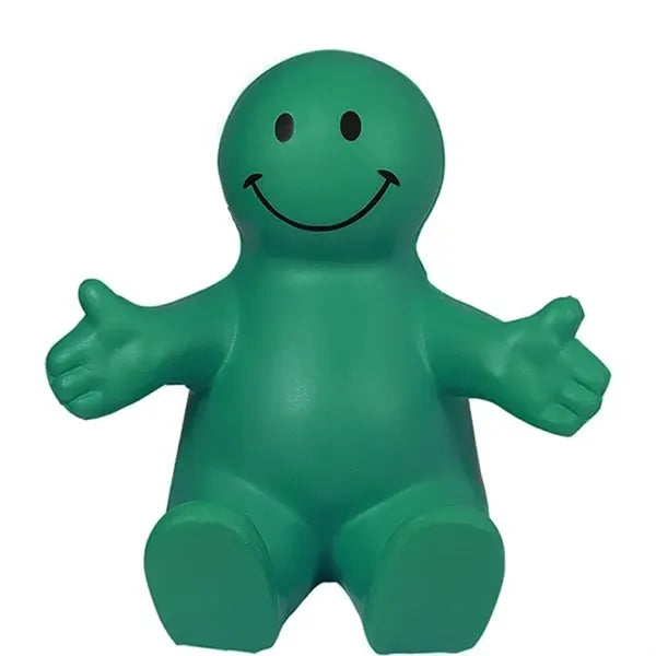 Fun Colorful Squeezable Smile Face Guy Phone Holders