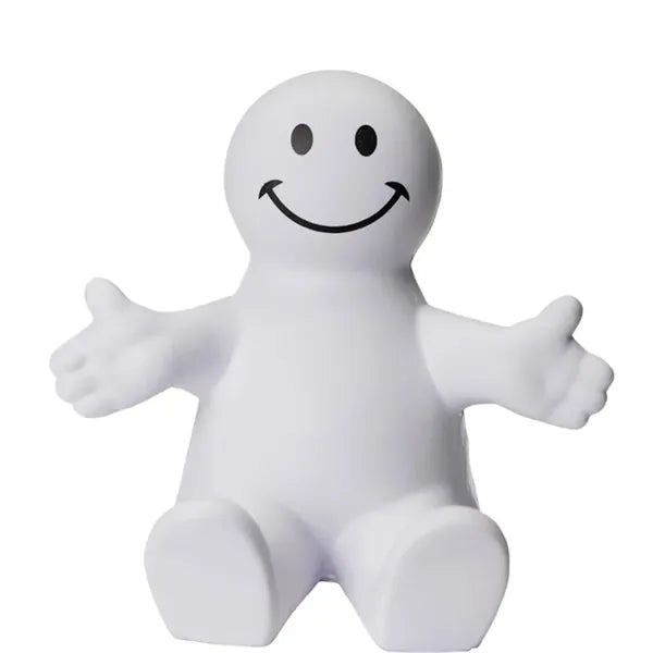 Fun Colorful Squeezable Smile Face Guy Phone Holders