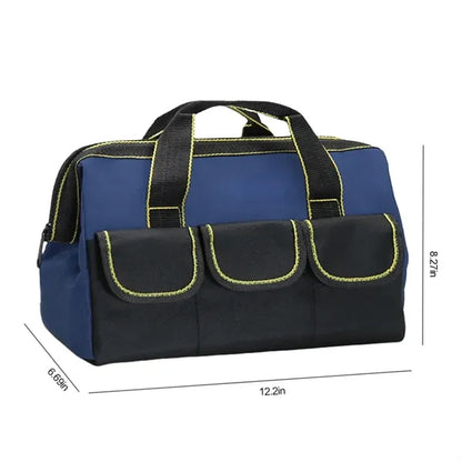 Tool Bag With Waterproof Strong Molded Base Multi Pockets