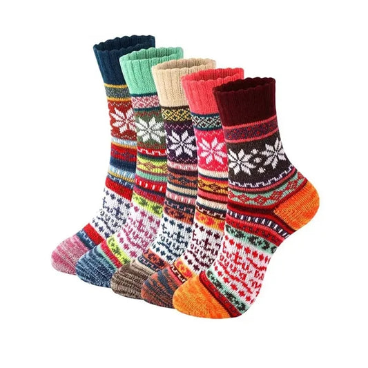 Women Winter Wool Socks