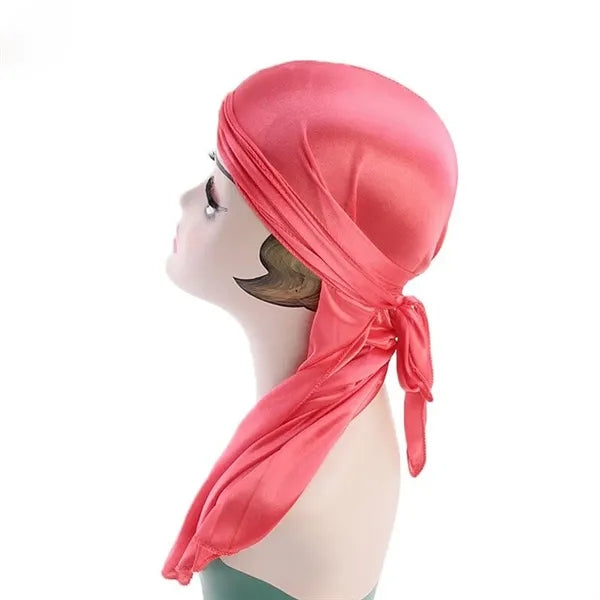 Smooth Dome Pirate Cap Wrap For Women Men