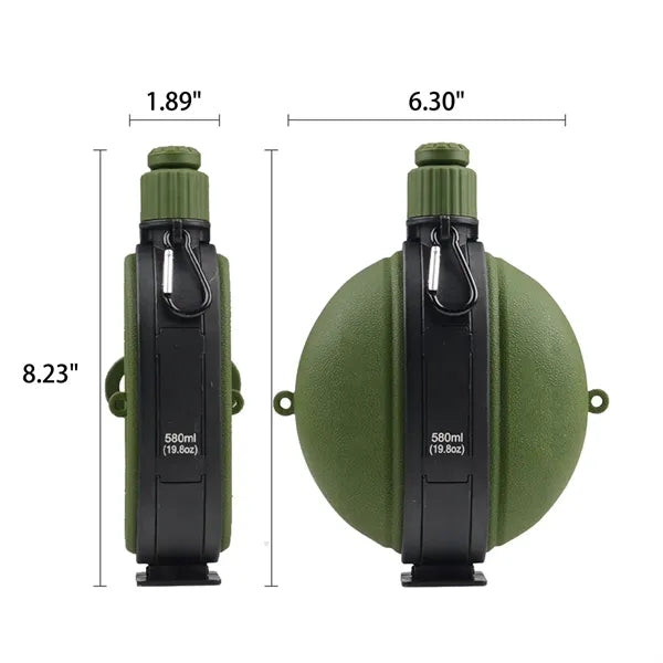 Silicone Folded Bottle For Camping