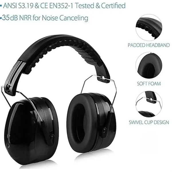 Adjustable Industrial Earmuffs