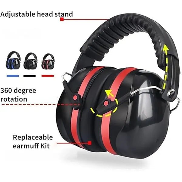 Adjustable Industrial Earmuffs