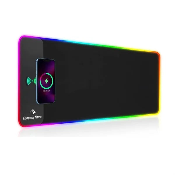 Large Gaming Mouse Pad With Wireless Chargering