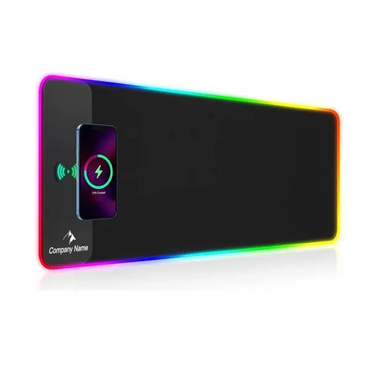 Large Gaming Mouse Pad With Wireless Chargering