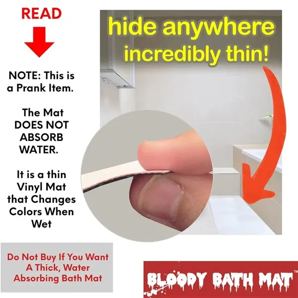 Bloody Bath Mat