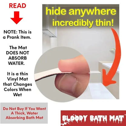 Bloody Bath Mat