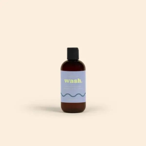 8 OZ WASH WITH PUSH-PULL CAP - 4CP LABEL