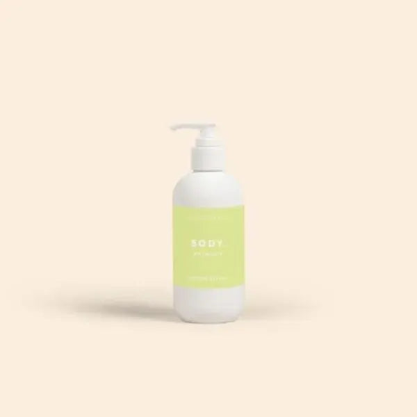 8 OZ HAND LOTION WITH PUMP CAP - 4CP LABEL