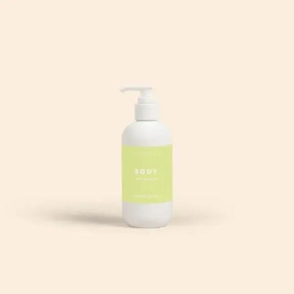 8 OZ HAND LOTION WITH PUMP CAP - 4CP LABEL