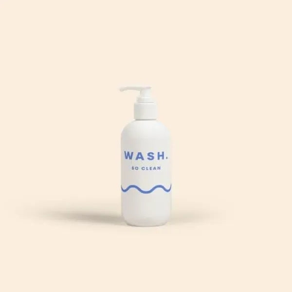 8 OZ WASH WITH PUMP CAP - DIRECT PRINT