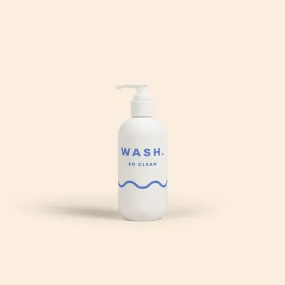 8 OZ WASH WITH PUMP CAP - DIRECT PRINT