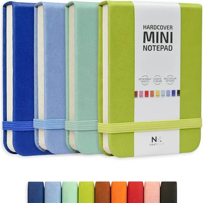 A7 Leather Hardcover Mini Notebook
