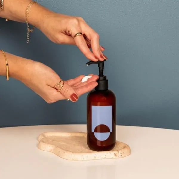 8 OZ HAND LOTION WITH PUMP CAP - DIRECT PRINT