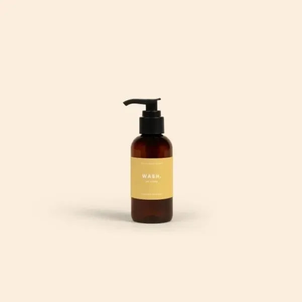 4 OZ WASH WITH PUMP CAP - 4CP LABEL