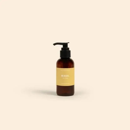 4 OZ WASH WITH PUMP CAP - 4CP LABEL