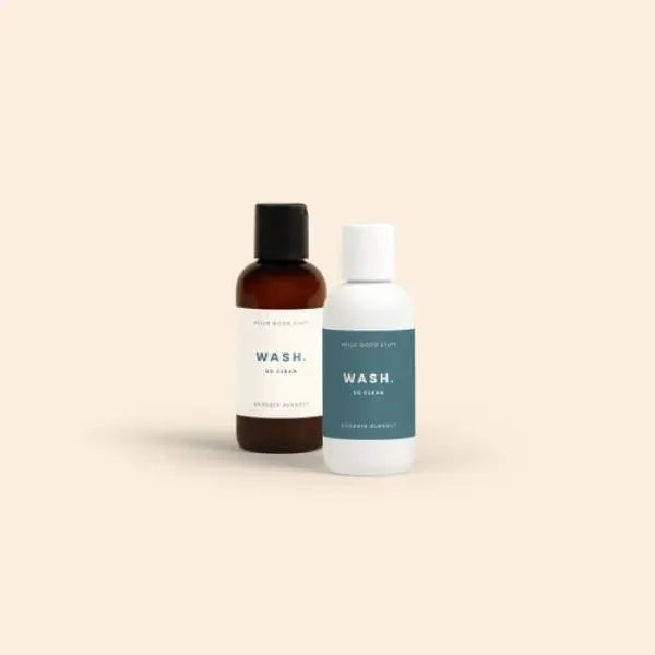 4 OZ WASH WITH PUSH-PULL CAP - 4CP LABEL