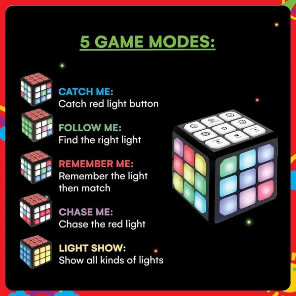 Rechargeable Game Handheld Cube