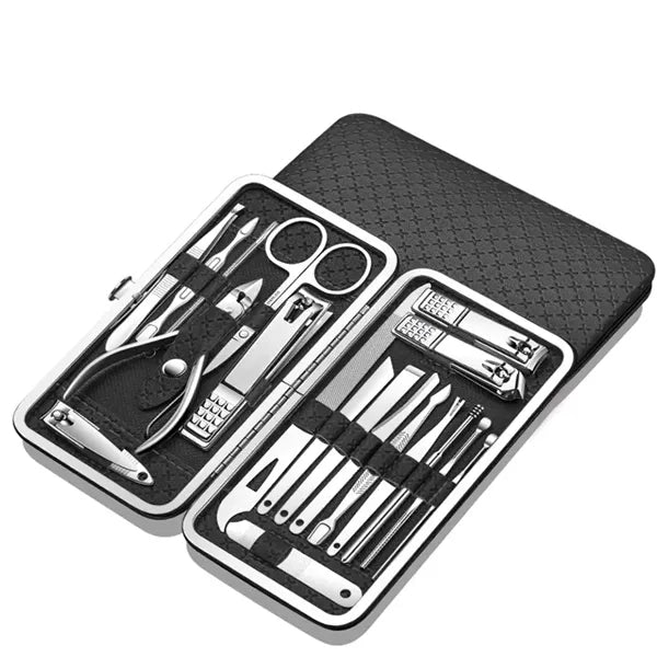 19 Pieces Professional Nail Clippers Set