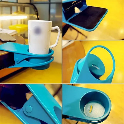 Multifunctional colorful desktop cup storage holder clip