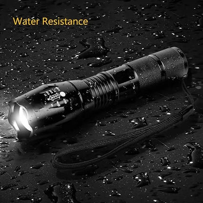 Outdoor extremely bright long life LED lighting flashlight