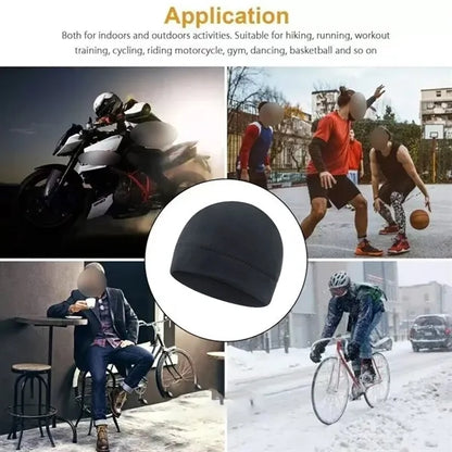 Outdoor sports cycling cold-proof soft brimless hat