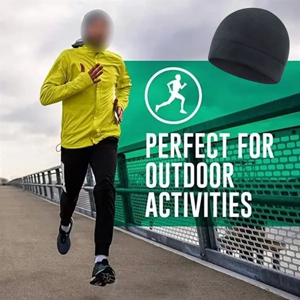 Outdoor sports cycling cold-proof soft brimless hat