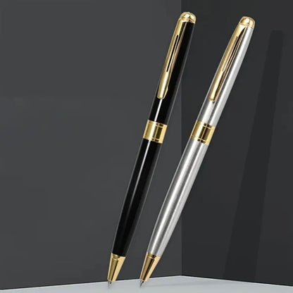 Simple practical portable metal business ballpoint pen