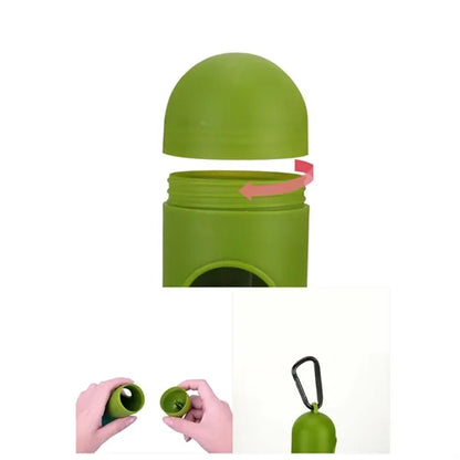 Ultra Thick Leak-Proof Cat Pets Dispenser and 4 Dog Poop Bag