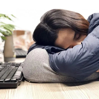 Neck Pillow 100% Pure Memory Foam Travel